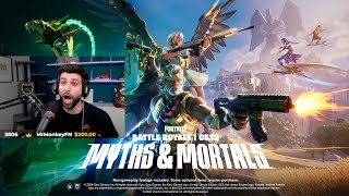 SypherPK Reacts To The Chapter 5 Season 2 Launch Trailer Myths amp Mortals [upl. by Gitel]