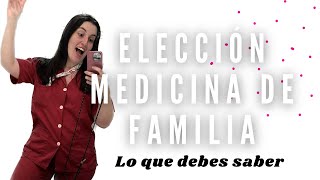 ELECCIÓN MEDICINA FAMILIAR Y COMUNITARIA MIR2024  hospital grande vs pequeño UD Medicina con Inés [upl. by Assenab]