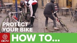 How To Protect Your Bike  Simple Ways To Keep Your Bike Safe When You Stop On Your Ride [upl. by Lasser]