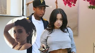 Tyga Spotted With Kylie Jenner Lookalike PostSplit [upl. by Eenattirb]