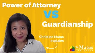 Power of Attorney vs Guardianship [upl. by Spiro836]