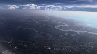 Aerial View of Mekong Delta Long Thanh Vietnam [upl. by Maples]