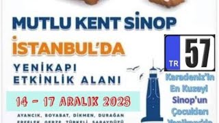 Sinop tanıtım günleri 1417 Aralık 2023 İstanbul yenikapıda düzenlenecektir Sinop buluşması yenikap [upl. by Akienahs]