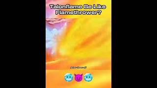 Fletchinder scariest•🥶😈 Speed  Talonflame vs Moltres  anime viral pokemon [upl. by Essilrahc]