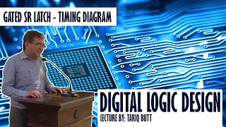 Lec40 Gated SR Latch  Timing diagram [upl. by Arakahs524]