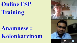 Online FSP Training  Anamnese Kolonkarzinom [upl. by Rekoob]