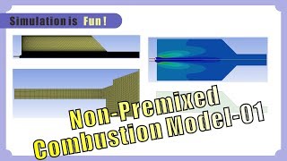 Lets simulate about the Non Premixed Combustion by CFD  Part 01 [upl. by Kriste]