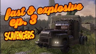 SCAVENGERS  FASTampEXPLOSIVE EPISODE 3  Crossout Gameplay [upl. by Orimlede]