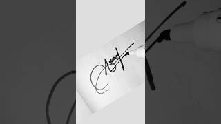 Best signature style with letter Asignature signatureideas designer logo shortsviralvideo [upl. by Nissy]