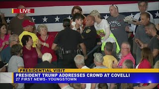 Second protester removed from Covelli Centre during Trump speech [upl. by Sayles]