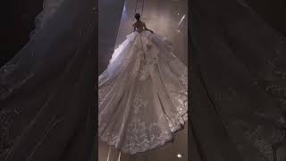 Beautiful white wedding dress addition 🦋ytchannel fashion shortsfeed weddingdress [upl. by Jobie821]