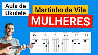 Mulheres Martinho da Vila Como tocar no Ukulele [upl. by Magee91]