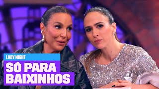 Ivete Sangalo fala sobre Xuxa  Lady Night  Multishow [upl. by Jolanta]