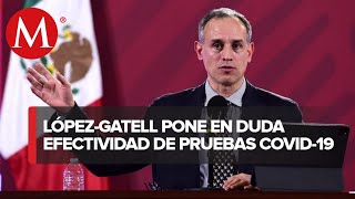 Los polémicos comentarios de López Gatell sobre el uso de cubreboca y las pruebas covid 19 [upl. by Hayashi713]