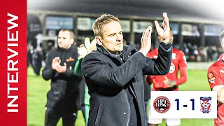 💬 Post Match Interview  Neal Ardley  Maidenhead United [upl. by Ytirev]