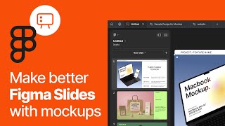 Figma Slides  Make better decks with mockups figma figmaplugins figmatutorial [upl. by Mohr769]