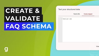 How to Create and Validate Custom FAQ Schema  EASY [upl. by Zuleika425]