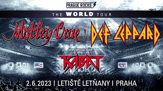 Prague Rocks Mötley Crüe amp Def Leppard amp Kabát [upl. by Rihana302]