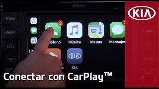 ¿Cómo conectar tu KIA con CarPlay™  KIA MOTORS MÉXICO [upl. by Rettuc]