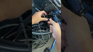 Rear derailleur wont shift to smallest cog part 3 [upl. by Llirrem]