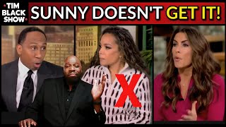 Stephen A Smith EXPOSES Sunny Hostin on The View [upl. by Kath272]