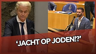 Wilders wil debat over JODENJACHT voorman DENK schreeuwt erdoorheen voorzitter GRIJPT IN [upl. by Tiff49]