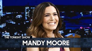 This Is Us Inspired Mandy Moores Return to Music  The Tonight Show Starring Jimmy Fallon [upl. by Channa629]