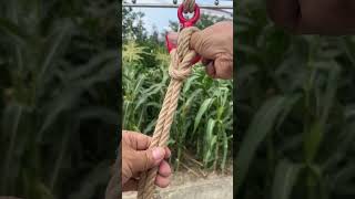 Wow done in seconds The strongest knot in the world [upl. by Battiste139]