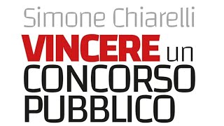 Simone Chiarelli legge VINCERE UN CONCORSO PUBBLICO [upl. by Aloiv]