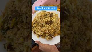 Beef Dum Biriyani Biriyani Malabar style biryani beefbiryani [upl. by Suhsoj]