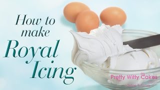 How to Make Royal Icing [upl. by Hatch]