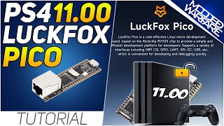 Using a LuckFox Pico to Jailbreak the PS4 on 1100 [upl. by Enyehc]