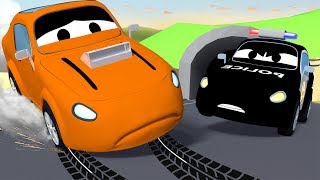 The Pizza Thief  The Car Patrol in Car City l Cartoons for Children [upl. by Broddie]