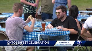 Kindkaider Brewing holds its first Oktoberfest on Saturday in Omaha [upl. by Kei]