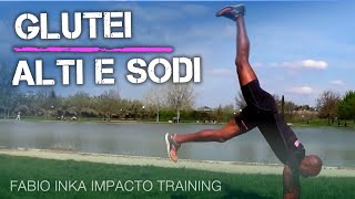 GLUTEI ALTI E SODI  ALLENAMENTO GLUTEI CORPO LIBERO [upl. by Nodnrb]