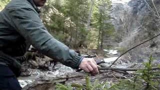 Bushcraft in a little canyon [upl. by Aldredge]