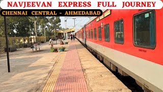 Navjeevan Express Full Journey  Chennai to Ahmedabad  Daily Train  Pantry Food [upl. by Elimac]