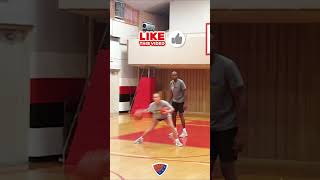 Mastering the Crab Dribble Dual Basketball Drill shorts [upl. by Gerta939]