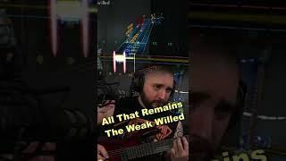 all that remains  the weak willed in rocksmith 2014 shorts [upl. by Hewett]