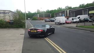 Jaguar XKR 50 Supercharged PURE Acceleration Sound [upl. by Sparrow540]