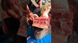 Unique Part of PorkThe Skills of Meat Cutting bollywood hindisong pork meat bollywoood the [upl. by Saberio]