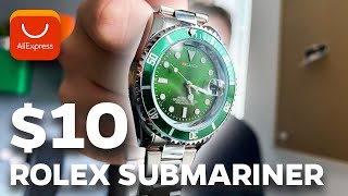 We Bought The CHEAPEST quotROLEXquot We Could Find  Arlanch Watch Review AliExpress [upl. by Isis]