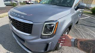 2022 KIA TELLURIDE LX AWD IN EVERLASTING SILVER [upl. by Limbert]