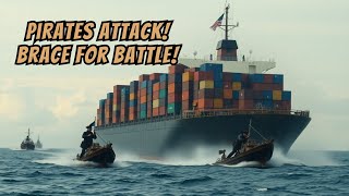 Somalian Pirates Attacks Vs Cargo Ships [upl. by Yajet230]