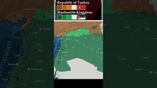 Hashemite advance in Turkey alt history shorts [upl. by Arras]