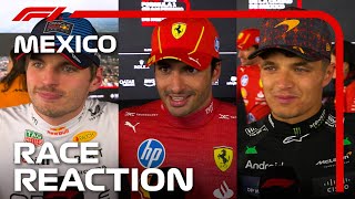 Drivers React After The Race  2024 Mexico City Grand Prix [upl. by Federica971]