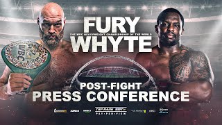 Tyson Fury vs Dillian Whyte  POSTFIGHT PRESS CONFERENCE [upl. by Pontone262]