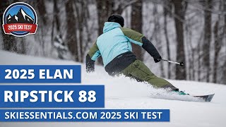 2025 Elan Ripstick 88  SkiEssentialscom Ski Test Review [upl. by Adnalor]