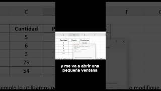 ¡Configura la validación de datos en Excel de manera sencilla tutorial validacióndedatos [upl. by Pontius]