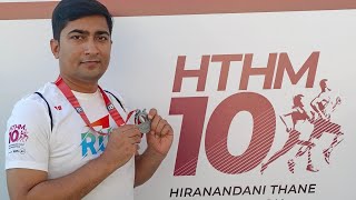 Hiranandani Thane Half Marathon Race Day 10k run11022024 [upl. by Lalittah]